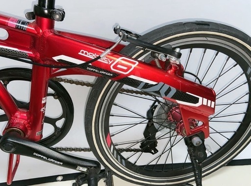 DOPPELGANGER ドッペルギャンガー DISCディスクブレーキ折り畳み自転車