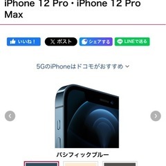 【iPhone12pro 
容量【256GB】 / SIMフリー / 不具合なし】の画像