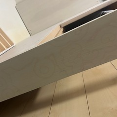 ダブルベッドフレーム➕マットレスセットの画像