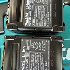 新品未使用商品　マキタ  BL4025　純正品　バッテリーの画像