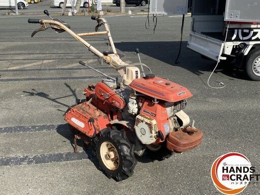 【久留米】【引き取り限定】【中古品】シバウラ KF500S 耕運機　耕うん機 管理機 ※タイヤ新品へ交換済 ※配送不可