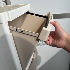 3段ゴミ箱の画像