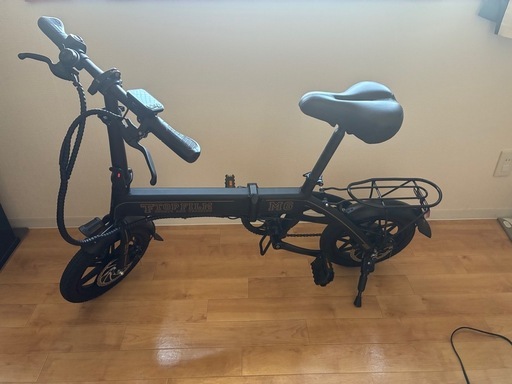 【再度出品】　折りたたみ電動アシスト自転車　美品