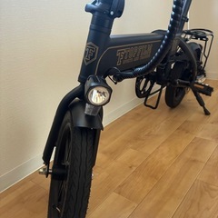 折りたたみ電動アシスト自転車　美品の画像