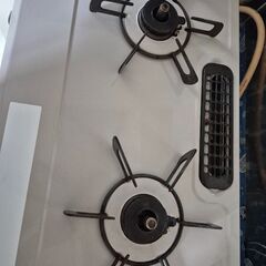 リンナイ　ガスコンロ　2口　都市ガスの画像