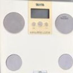 JM20450K) タニタ体脂肪計付き体重計＜幅：約30cm 高さ：約５cm 奥行：約29cm＞中古【取りに来られる方限定】の画像