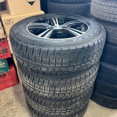 215/65R16 スタッドレス　ホイール付き4本セットの画像