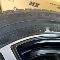 215/65R16 スタッドレス　ホイール付き4本セットの画像