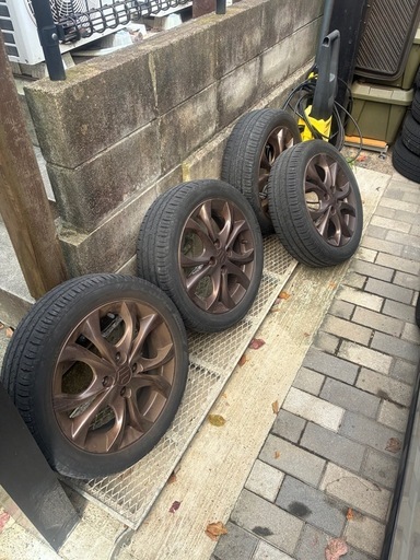 軽用に　ソリオ純正ホイール　　自家塗装　165/55R15　中古