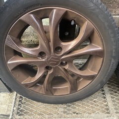 ソリオ純正ホイール　　自家塗装　165/55R15　中古 の画像