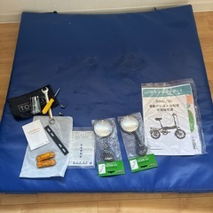 折りたたみ電動アシスト自転車　美品の画像