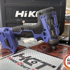 【引取限定】【中古】HiKOKI FW18DA(2BG) インパクトドライバ 18V 2.0Ahバッテリー×2 充電器付 【ハンズクラフト宮崎新名爪店】の画像