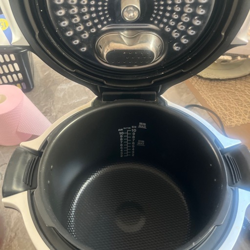 ティファール 圧力鍋10号炊き炊飯器としても。