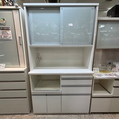 【愛品館 江戸川店 】2枚スライド扉 キッチンボード MATSUDA（松田家具）の画像