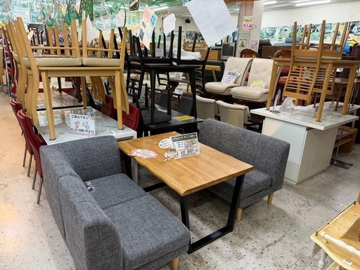 【愛品館 江戸川店 】伸長式ダイニングテーブル5点セット NITORI（ニトリ）