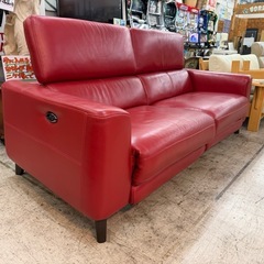 【愛品館 江戸川店 】3P本革電動リクライニングソファ ブエノス ＮITORI（ニトリ）の画像