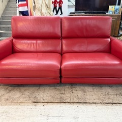 【愛品館 江戸川店 】3P本革電動リクライニングソファ ブエノス ＮITORI（ニトリ）の画像