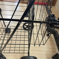 多機能カート 折りたたみ可 シンプル おしゃれ　の画像