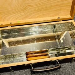 油絵道具キャリーケースの画像