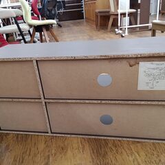 ★リユースのサカイ水戸店★  TV台 ダークブラウン H42×D29.5×W89.5 クリーニング済み MT6299の画像