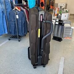 A2511-290 折りたたみベッド ブラウン 毛玉色あせ有りの画像