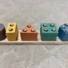 木材のパズルの画像