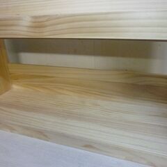 2-6　未使用/新品　絵本ラック  3段 幅90cm 高さ70cm おもちゃ 収納 シンプルデザイン 本棚 ナチュラルの画像