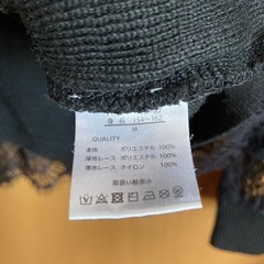 (ま)ラナン♡袖&裾レースニットの画像