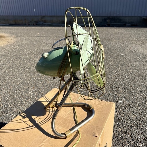 レトロな扇風機