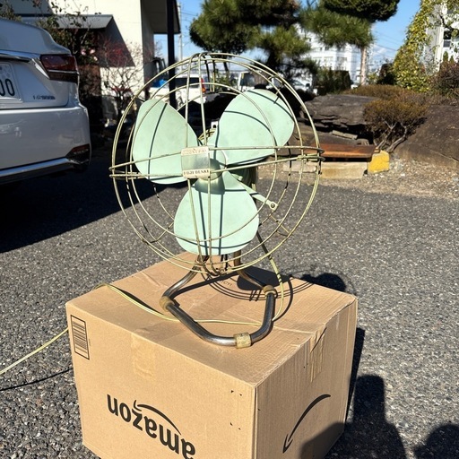 レトロな扇風機