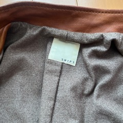 ships　レザージャケットの画像