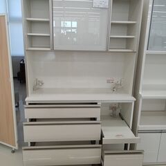 ★リユースのサカイ日立店★HJ8339 AYANO CRAFT レンジボード ホワイト H202×D45×W120 クリーニング済み の画像