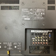 液晶テレビ 三菱電機REAL 20型 LCD-H20MX7 テレビ台付きの画像