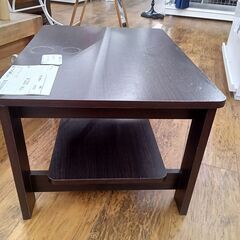 ★リユースのサカイ水戸店★  テーブル ダークブラウン H35×D45×W60 クリーニング済み MT6301の画像