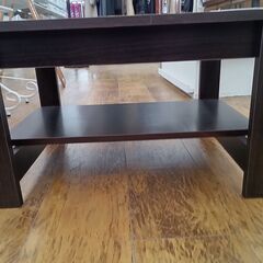 ★リユースのサカイ水戸店★  テーブル ダークブラウン H35×D45×W60 クリーニング済み MT6301の画像