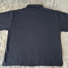 ネイビー ハーフジップの画像