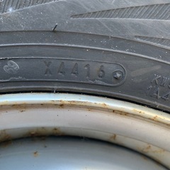 ライトエーストラック　スタッドレスタイヤ　4本　　山あり
の画像