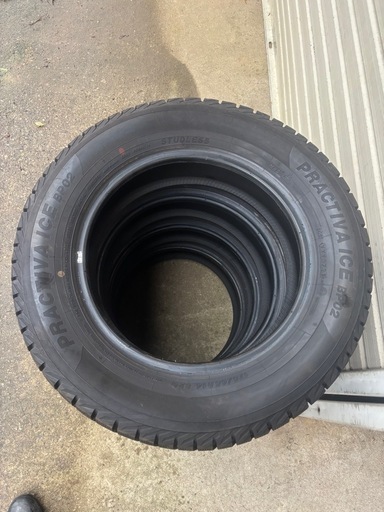 【販売中】175/65R14 プラクティバアイス BP02 PRACTIVAICE 2021年製造 ヨコハマタイヤ製造 イエローハットブランドタイヤ