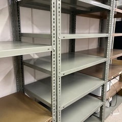 業務用 スチールラック3つ 高さ約270cmの画像