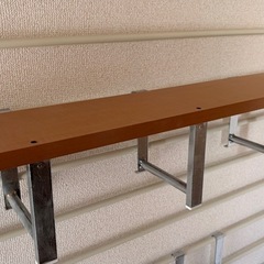 突っ張り棚　収納の画像