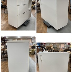 S190 ⭐ NITORI ニトリ キッチンカウンター エトナ105 シンプル 幅104.5cm USED の画像