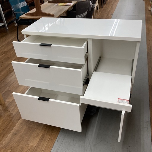 S190 ⭐ NITORI ニトリ キッチンカウンター エトナ105 シンプル 幅104.5cm USED ニトリ（NITORI） カウンター (エトナ105CT WH/SI) : ニトリ Yahoo!店