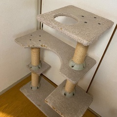 【取引中】キャットタワー　幅750　奥行き390　高さ1220の画像