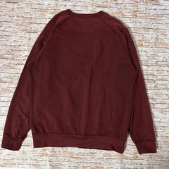 【UNIQLO】メンズ　クルーネック　長袖スウェット　ルームウェア　Lサイズの画像