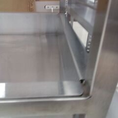 ★リユースのサカイ日立店★HJ8341  スチールラック/キッチンワゴン シルバー H90×D40.5×W60.5 クリーニング済み の画像