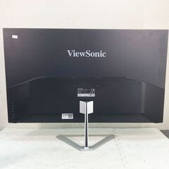 2021年製 高解像度ディスプレイ 31.5型ワイド 2560*1440 ★ ViewSonic VX3276-2K-MHD 電源ケーブル付の画像