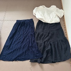 レディーススカート3点セット
の画像
