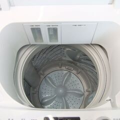 Gangle  7kg 2020年製 全自動電気洗濯機 ANG-WM-B70-W  ハイセンス 給水ホース・取扱説明書付 【中古】111804kの画像