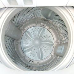 Gangle  7kg 2020年製 全自動電気洗濯機 ANG-WM-B70-W  ハイセンス 給水ホース・取扱説明書付 【中古】111804kの画像