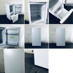 ID:rd24597 シャープ SHARP 冷蔵庫 一人暮らし 中古 2022年製 2ドア 152L ホワイト ファン式 両方開き SJ-D15H-W  【リユース品：状態B】【送料無料】【設置費用無料】の画像